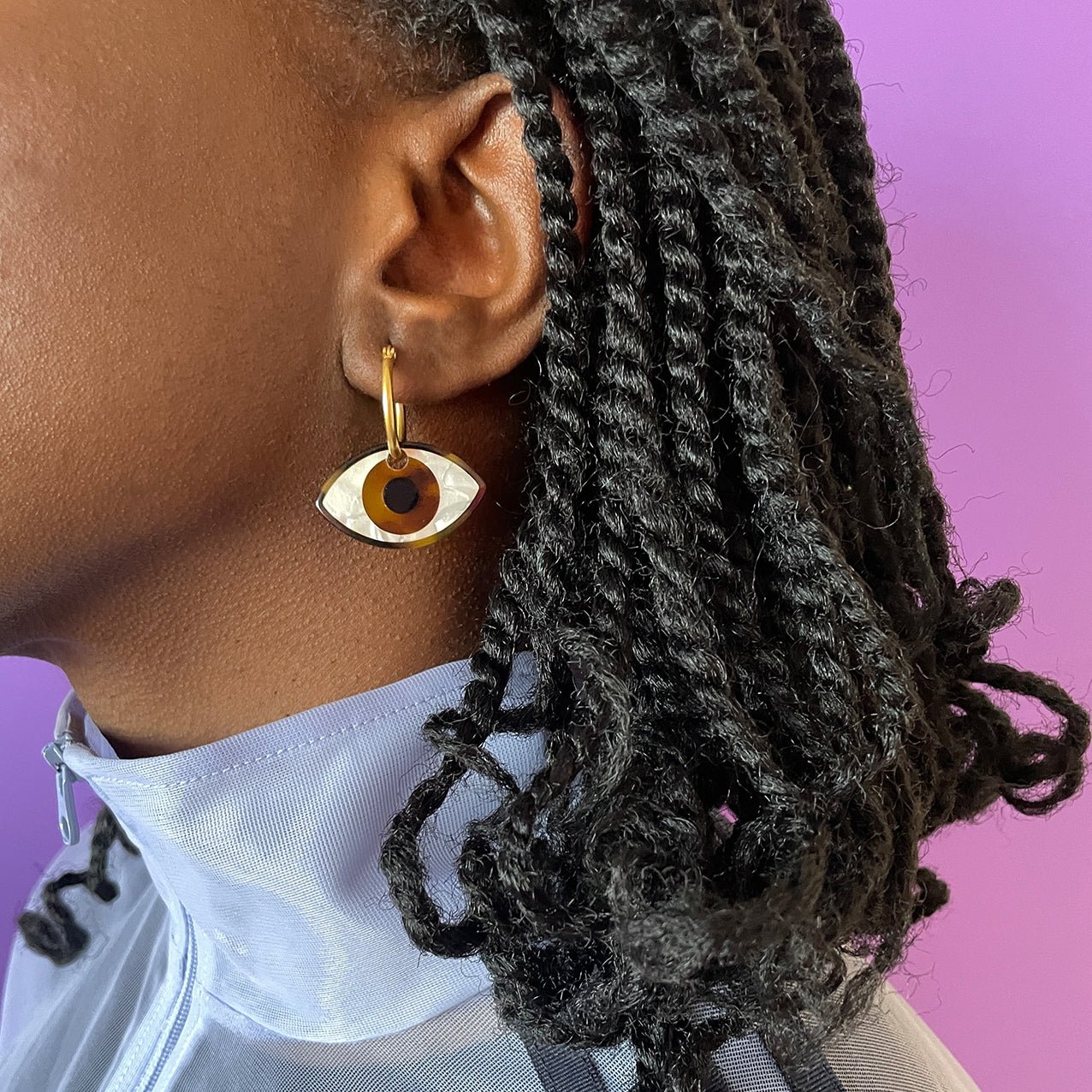Green Eyes Earrings