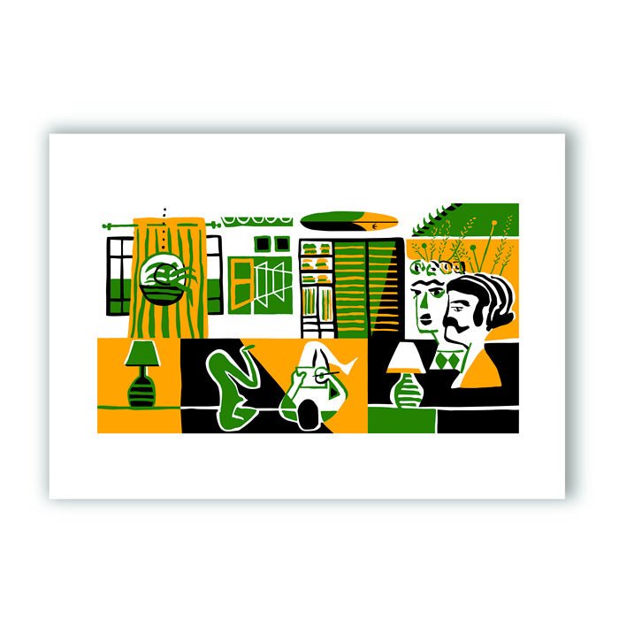 Chambre partagée Giclée Print