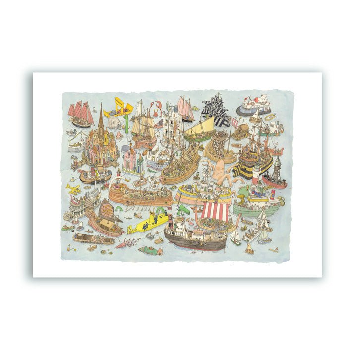 Havet Giclée Print A4