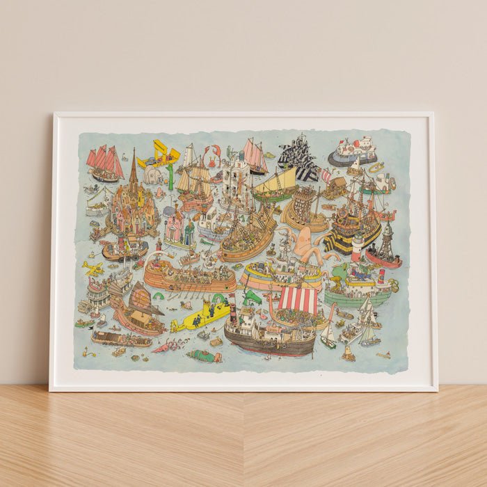Havet Giclée Print A4