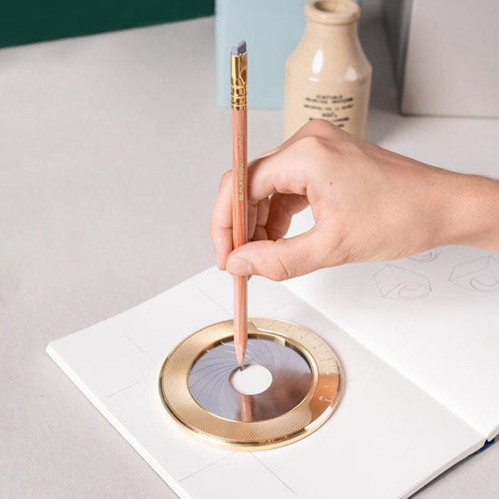 Iris Brass and Steel Drawing Compass