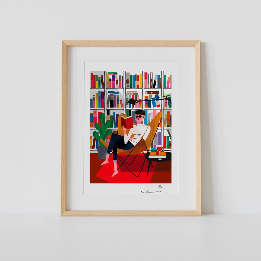 La Lectora Impresión Giclée