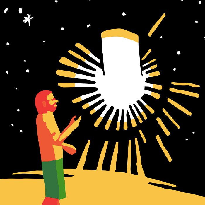 Floating Lantern Giclée Print