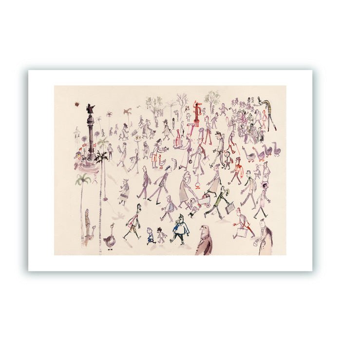 La Rambla Impresión Giclée