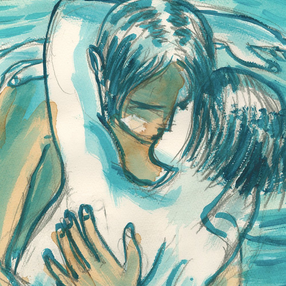 Lorca "Au bord de la mer" Giclée Print