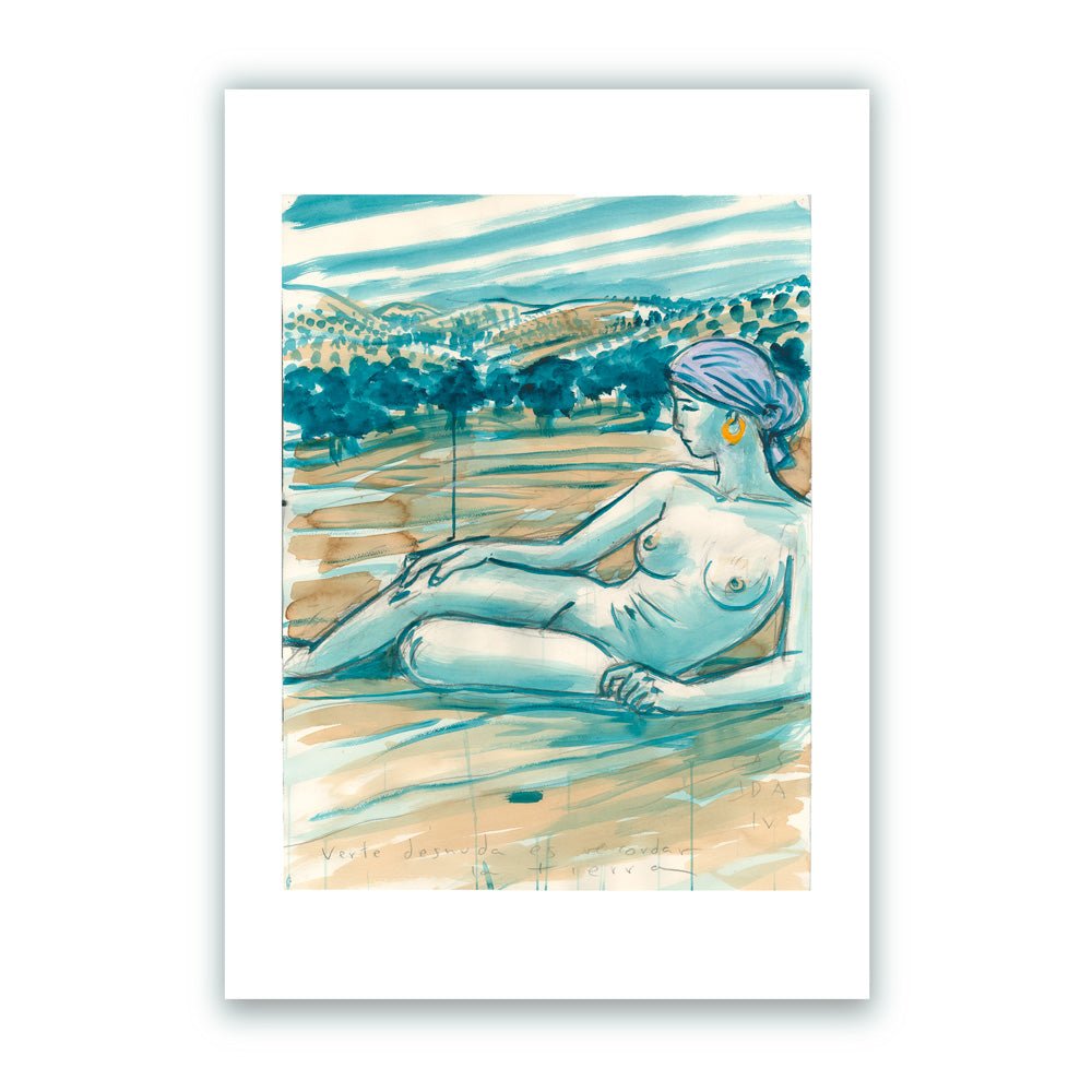 Lorca "Souvenez-vous de la Terre" Giclée Print