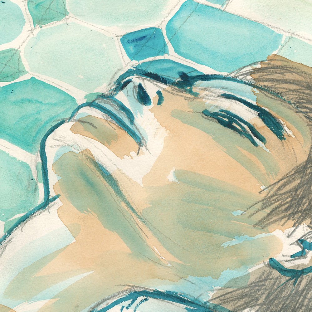 Lorca "Entre Yeso y Jazmines" Giclée Print