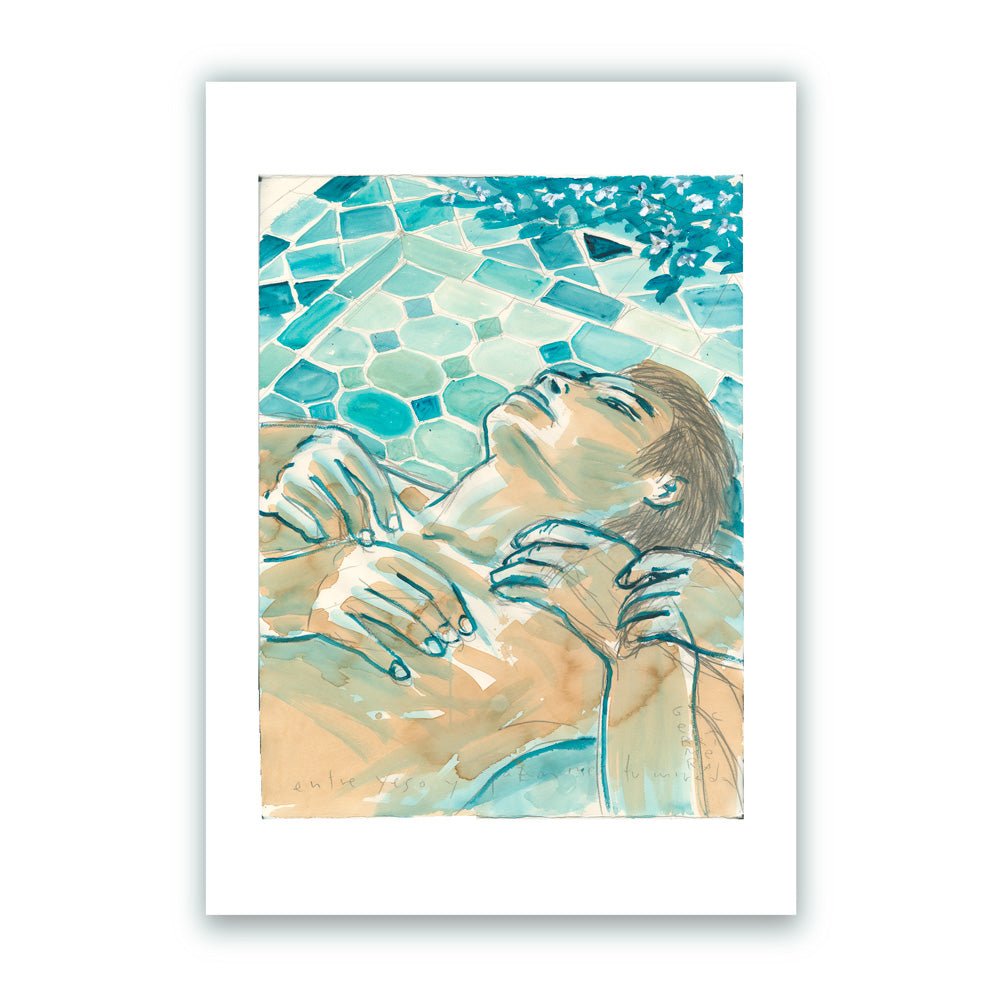 Lorca "Entre Yeso y Jazmines" Giclée Print
