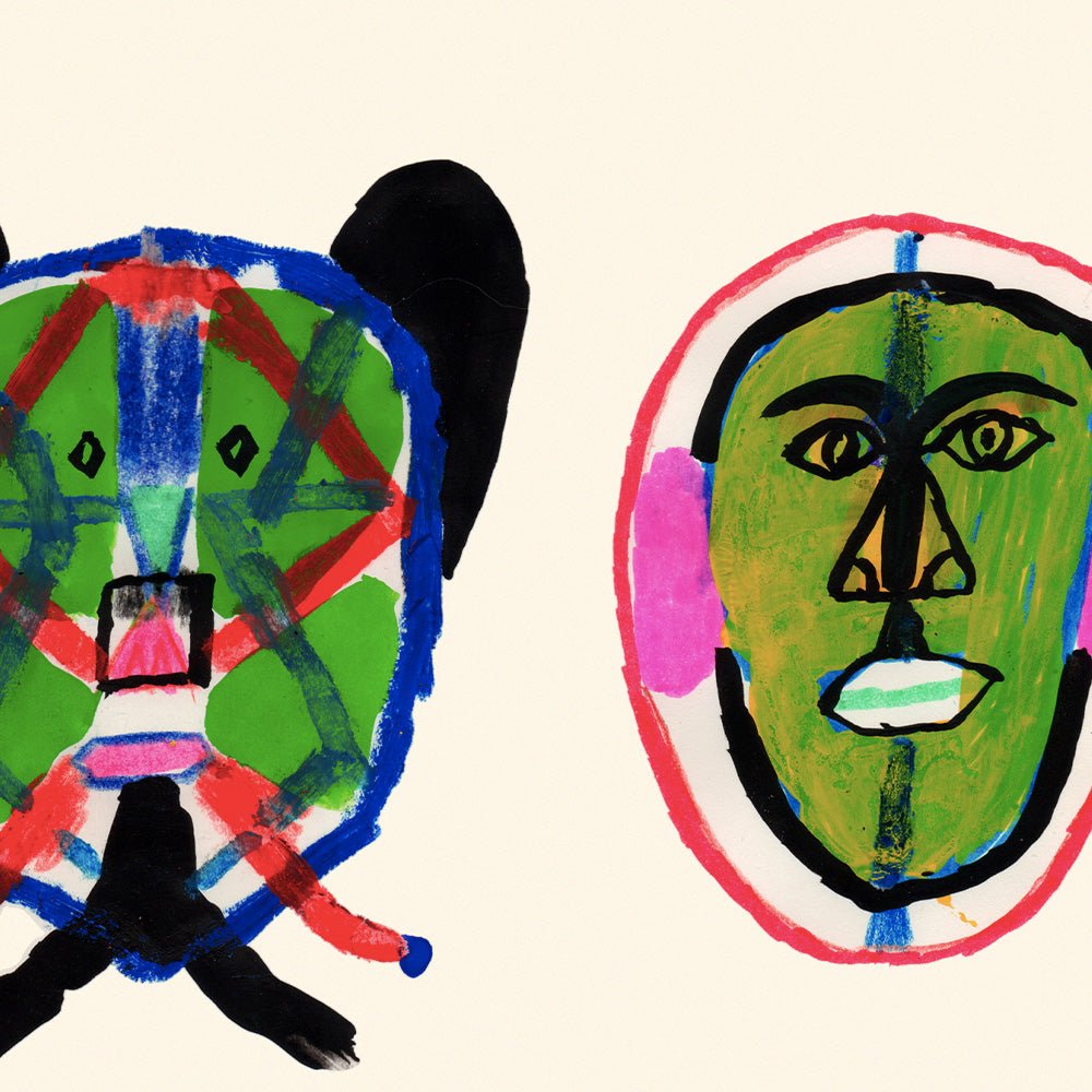 Masques Giclée Print