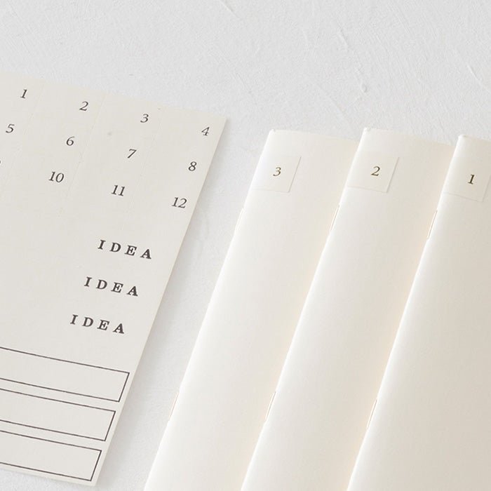 MD Notebook Ligero A5 Liso (set de 3)