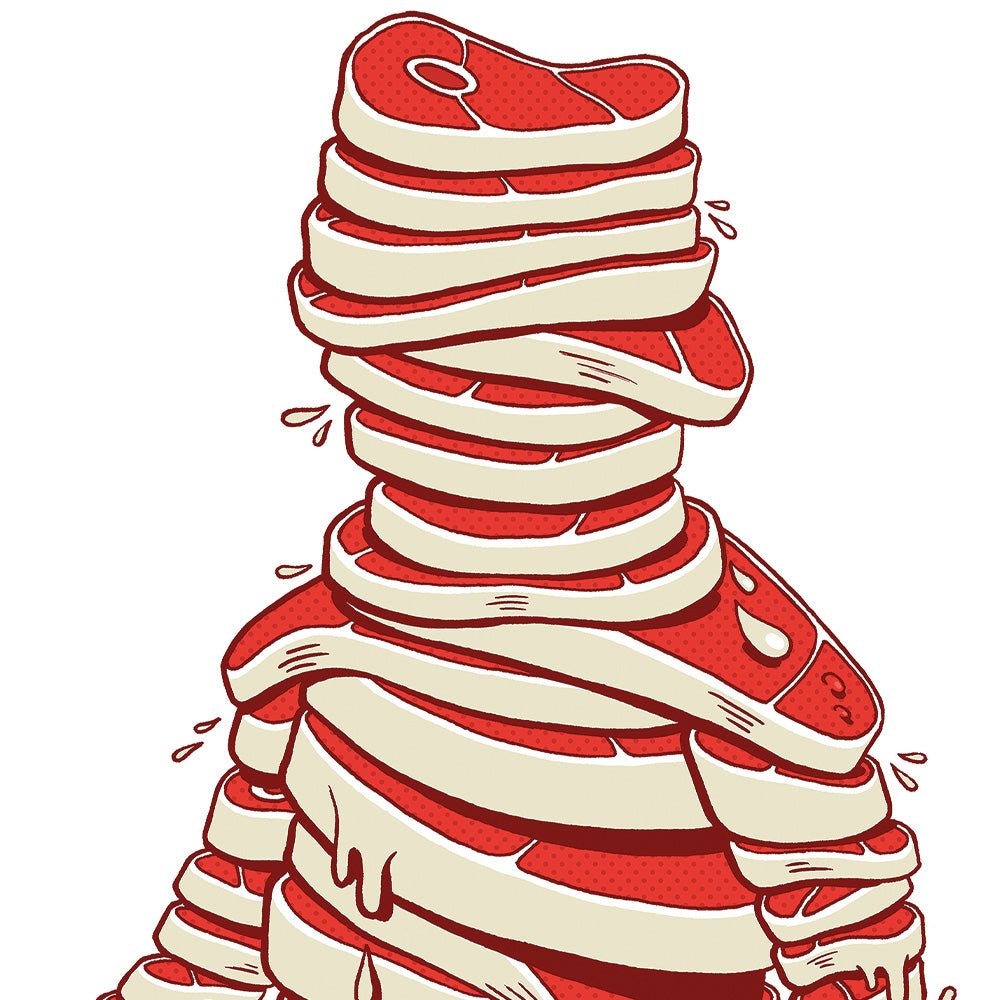 Meat Man Impresión Giclée