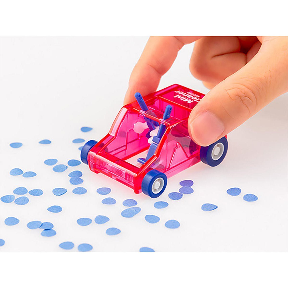 Mini nettoyeur de bureau rose