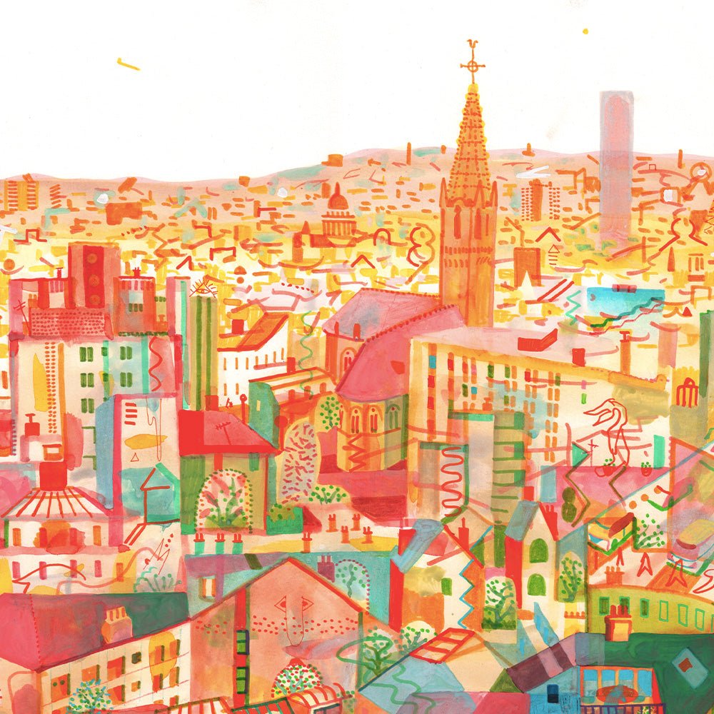 Noon View Impresión Giclée