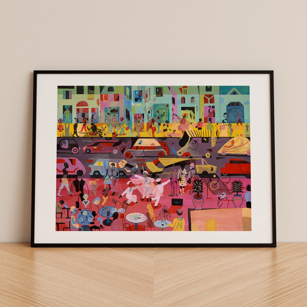 On the Town Impresión Giclée