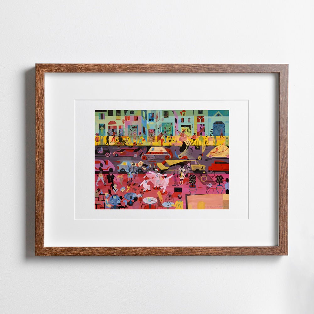 On the Town Impresión Giclée