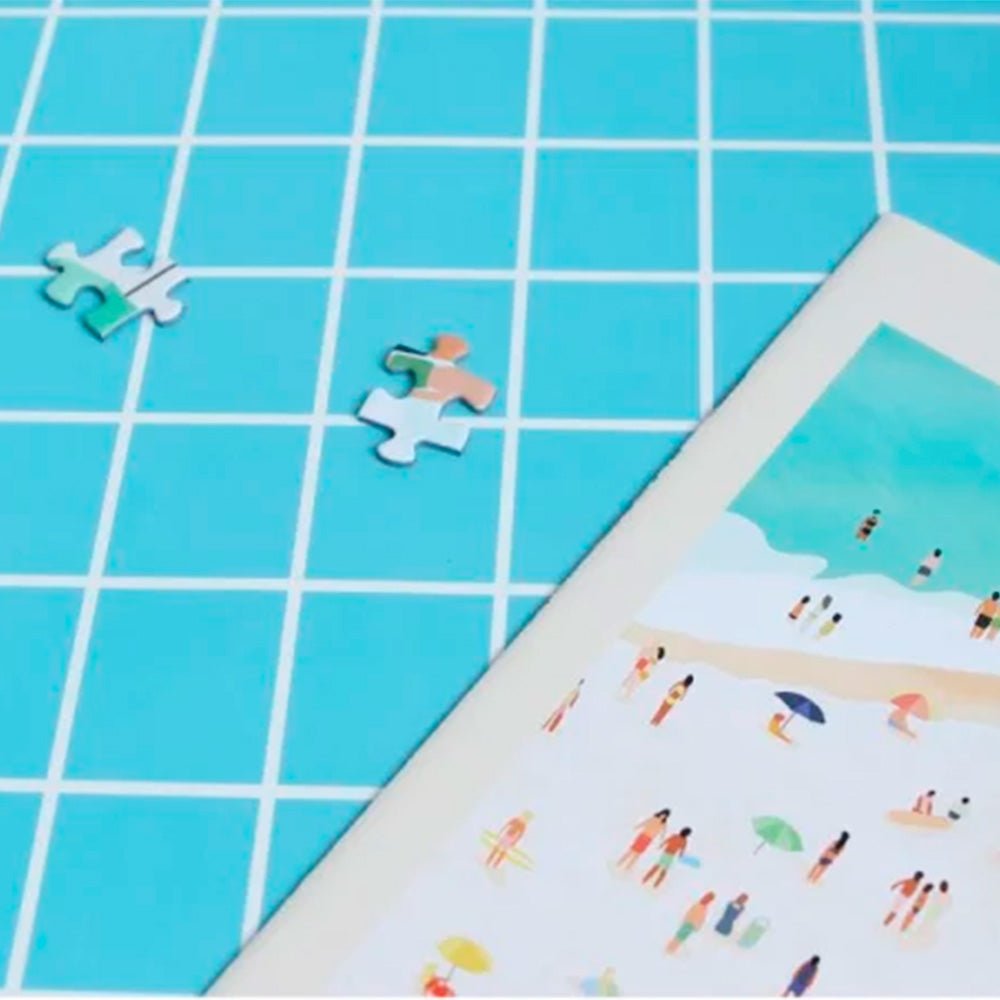 Puzzle Vie à la plage par Melisa Bilgici - 1000 pièces