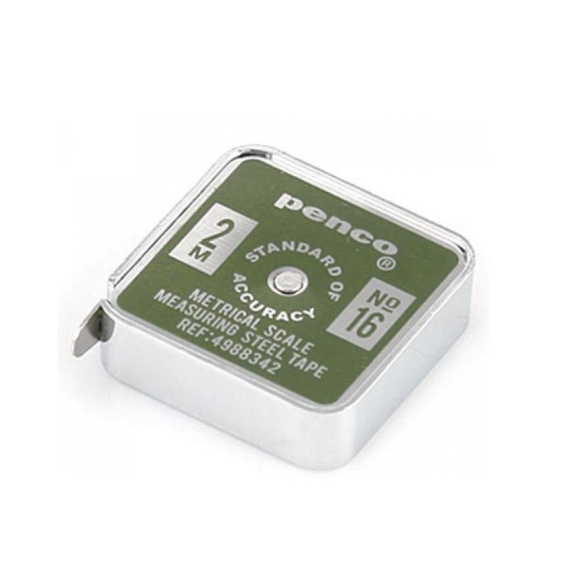 Cinta Métrica de Bolsillo 2M Caqui