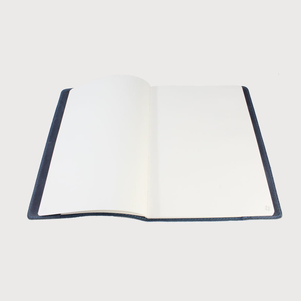 Carnet Roma A4 bleu