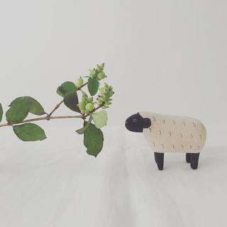 Oveja Animal de Madera Pole Pole