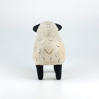 Oveja Animal de Madera Pole Pole