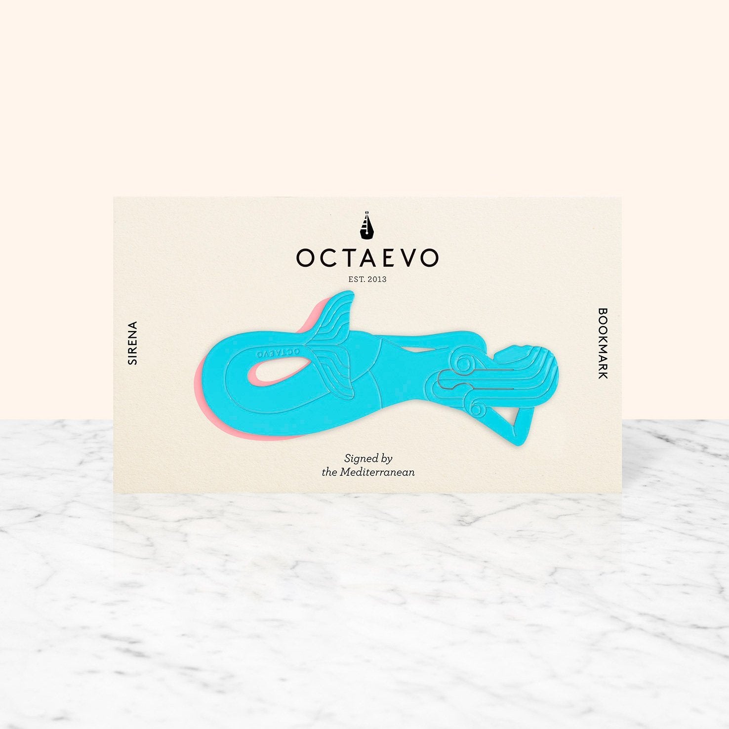 Bookmark Sirena Light Blue