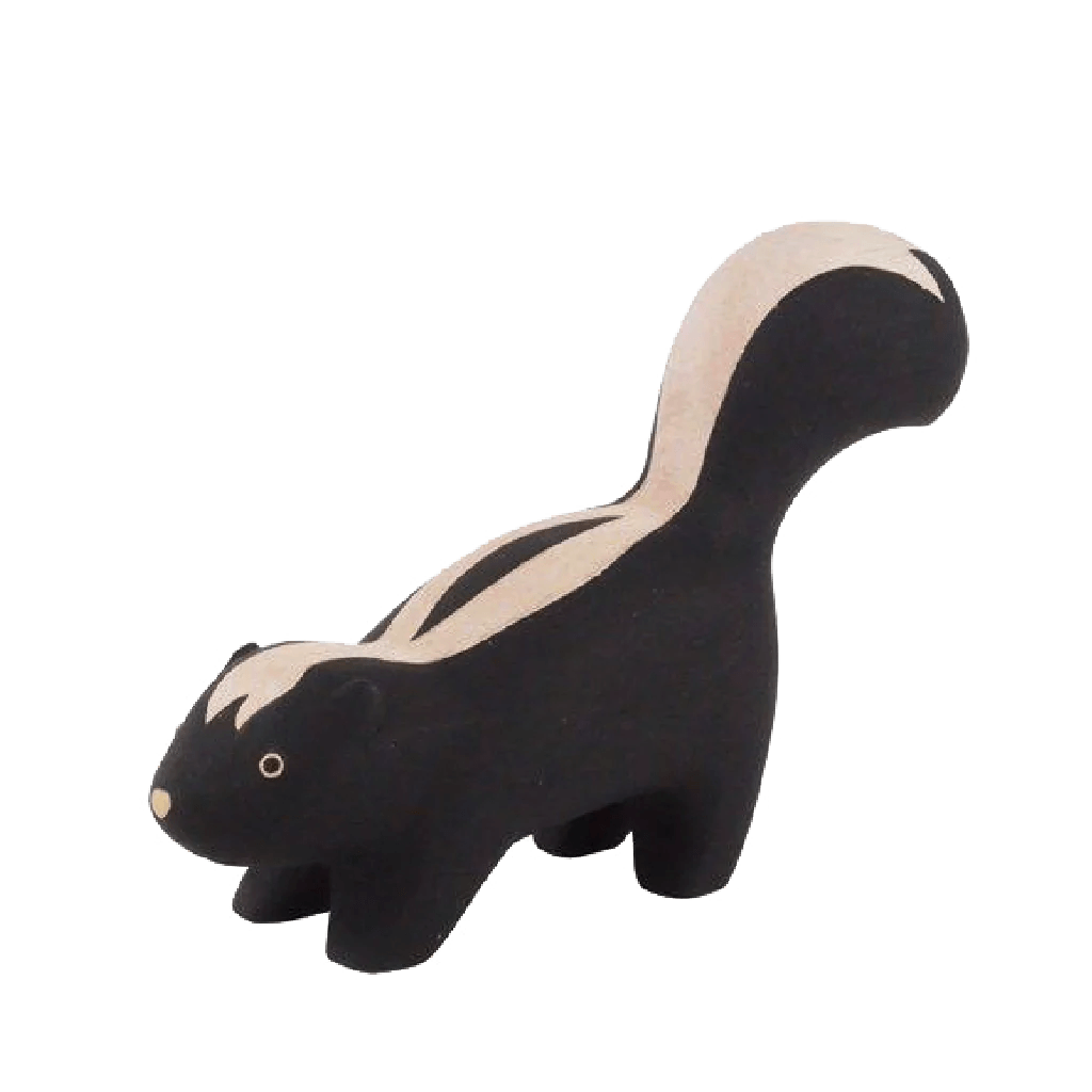 Mofeta Animal de Madera Pole Pole