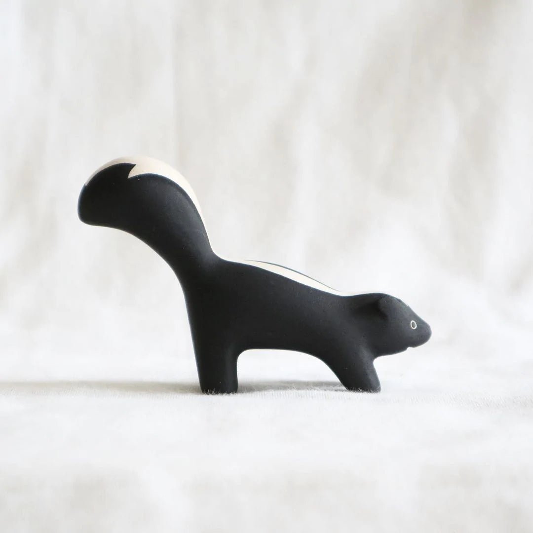 Perche en bois pour animaux, perche en forme de mouffette