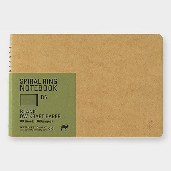 Carnet Spirale B6 DW Kraft