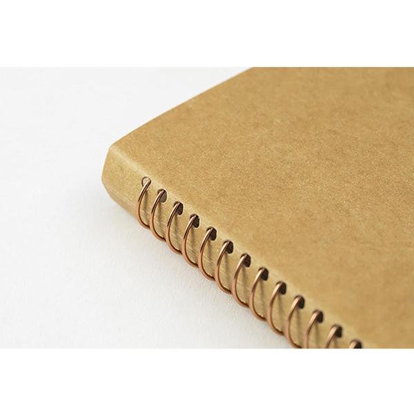 Cuaderno Spiral Ring B6 DW Kraft