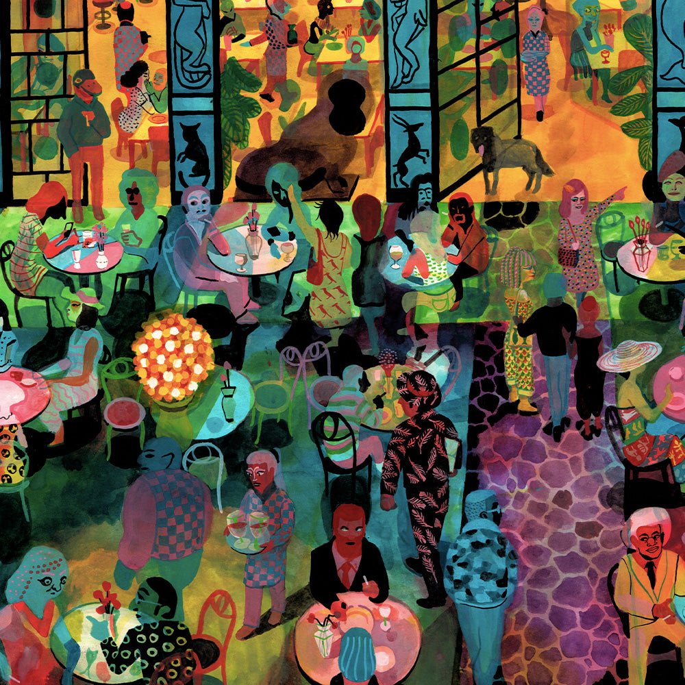 The City Meets Impresión Giclée