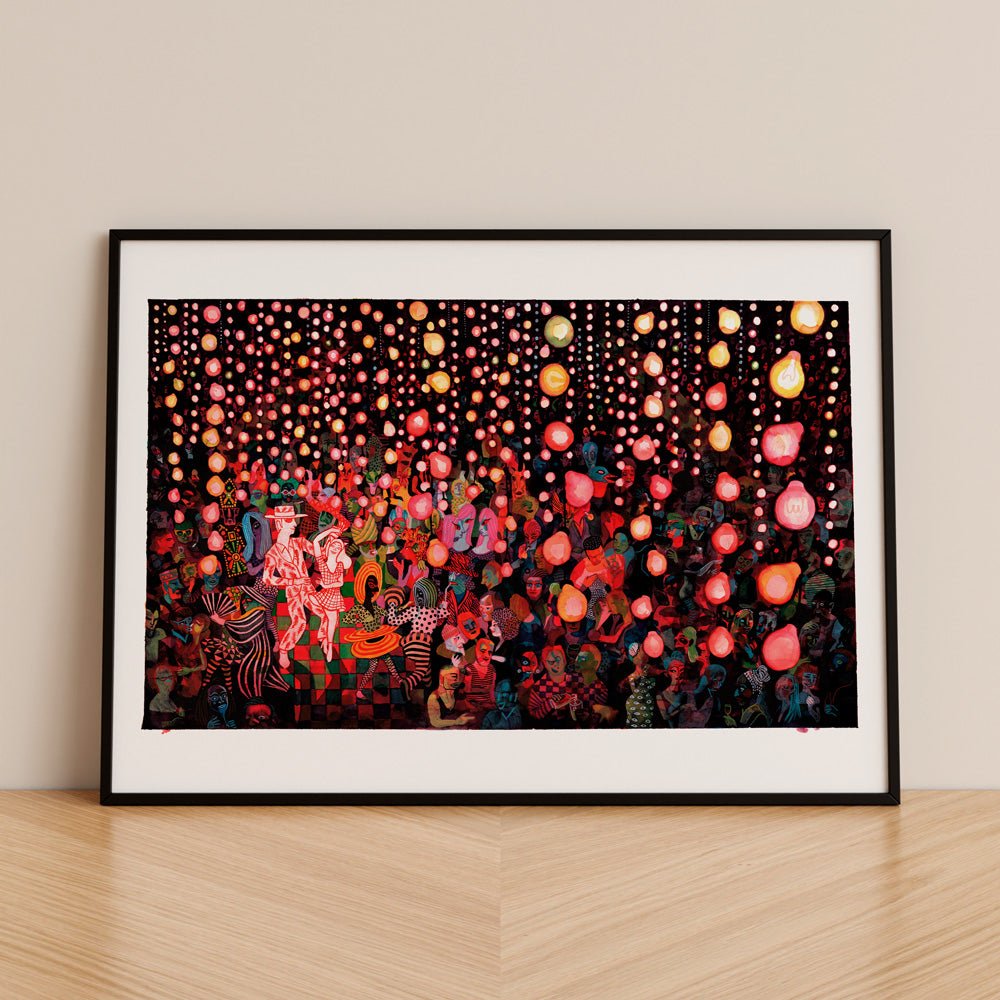 The City Strings Impresión Giclée