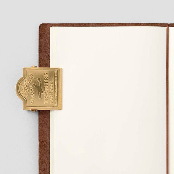 TRAVELER'S notebook Recambio 030 Clip Latón Avión