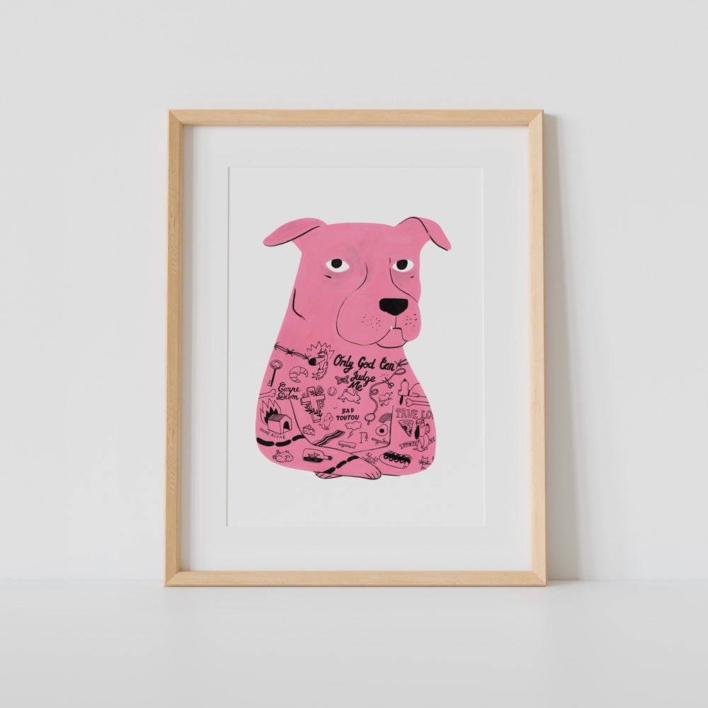 Bad TouTou Giclée Print