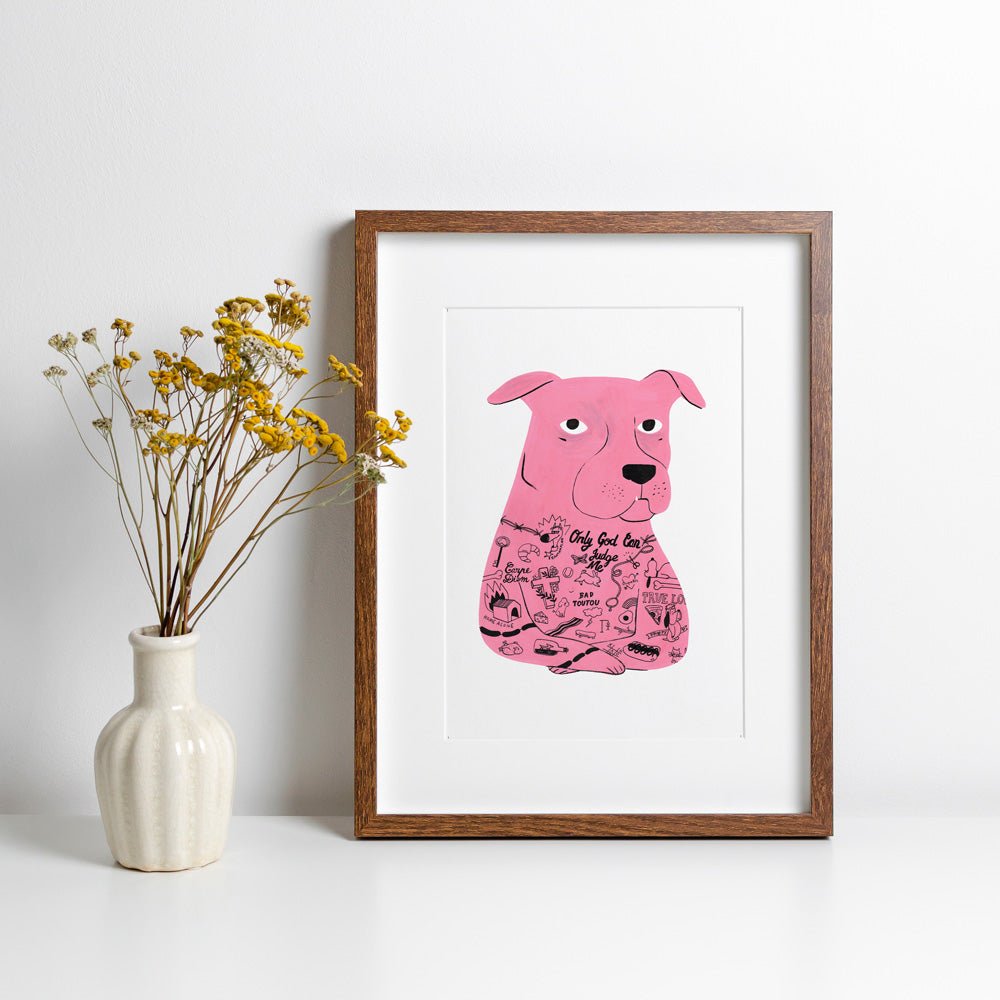 Bad TouTou Giclée Print