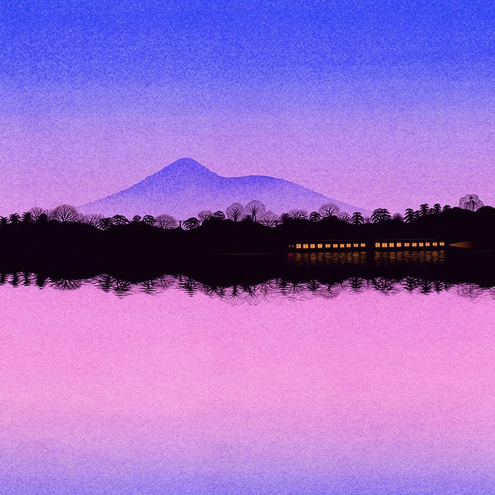 Train de Nuit Impresión Giclée