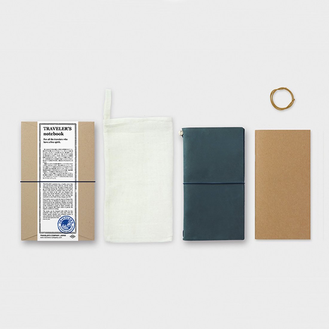 TRAVELER'S notebook - Tamaño Regular Azul