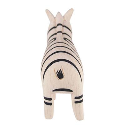 Cebra Animal de Madera Pole Pole