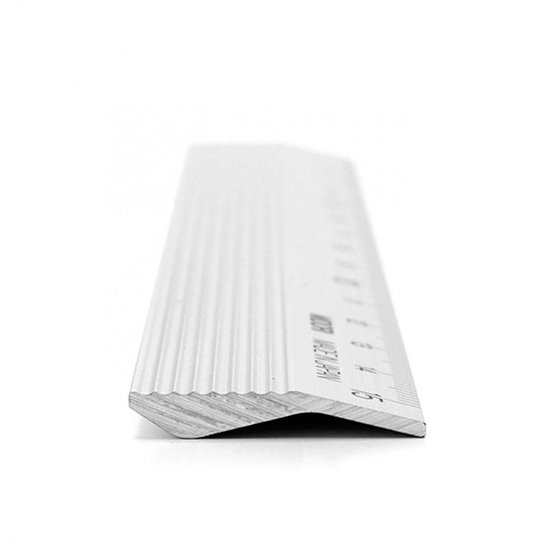 Regla de Aluminio 15cm Plateado