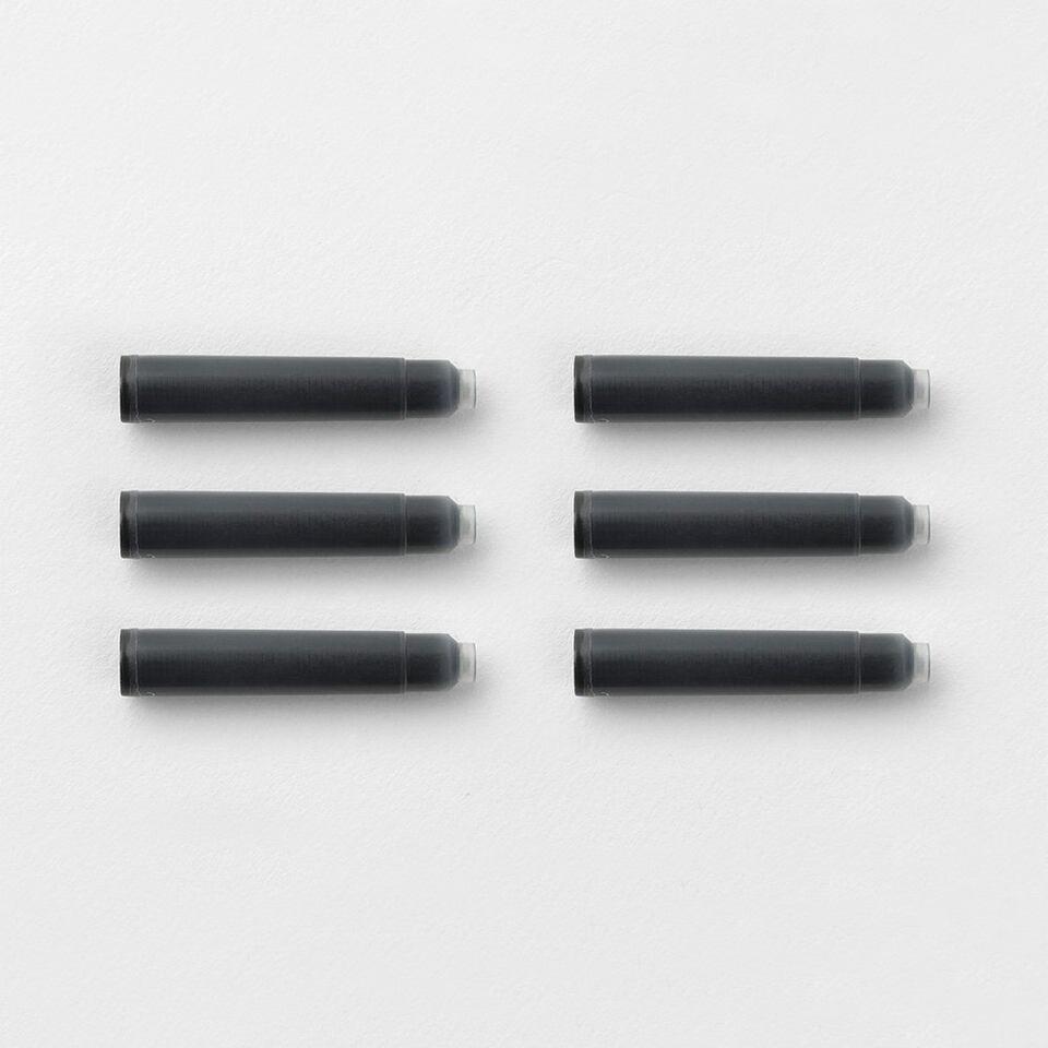 Fountain Pen Cartridge - Black (pack of 6)