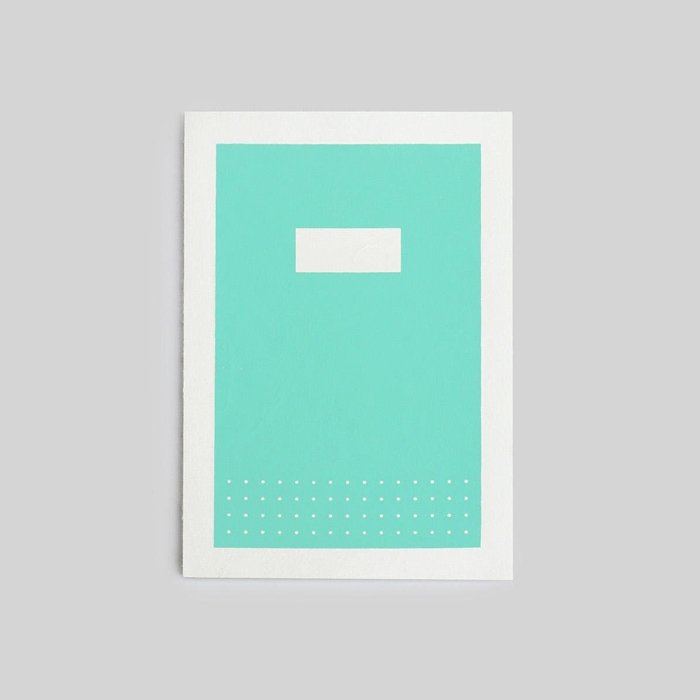 Cuaderno Cabinet A5 Cuadrícula de Puntos Menta