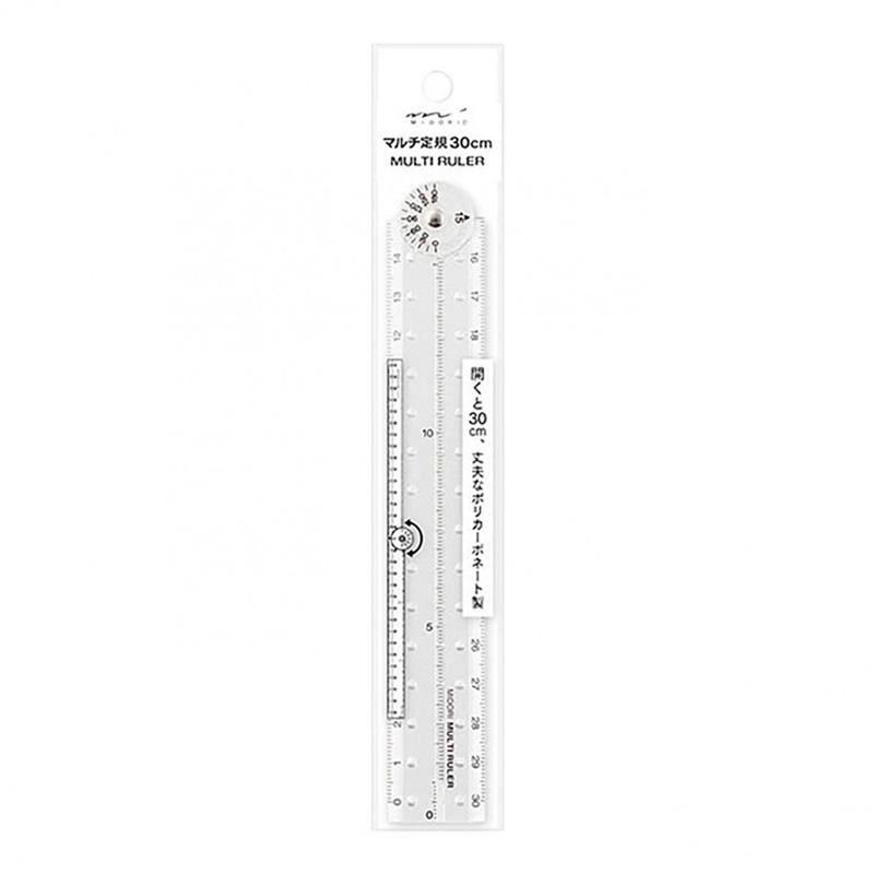 Regla Múltiple 30cm Transparente