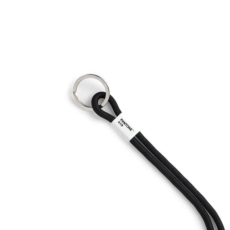 Llavero Largo Pantone Negro 419