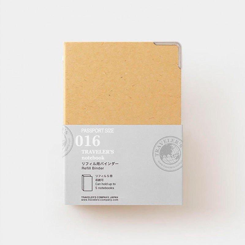 TRAVELER'S notebook Recambio 016 Archivador para recambios de Tamaño Pasaporte