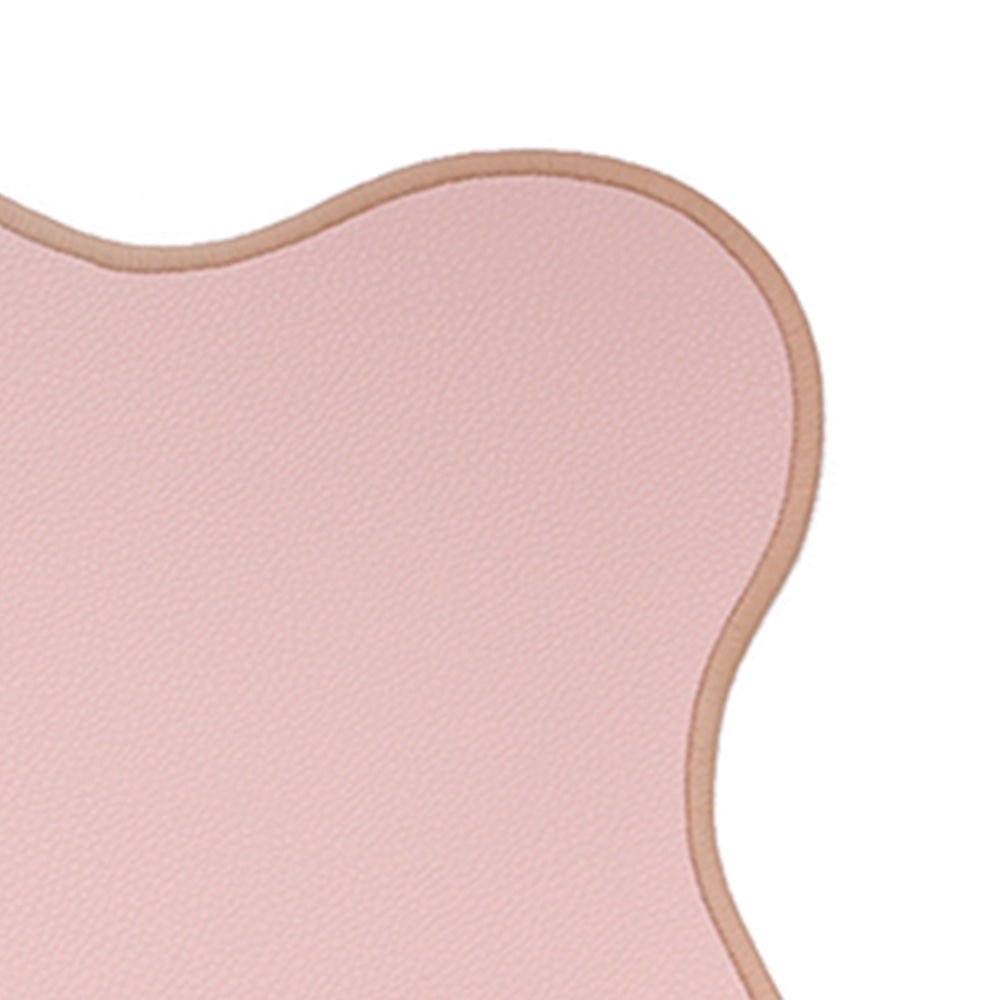 Individual Juliette Rose à Bords Ondulés Beige