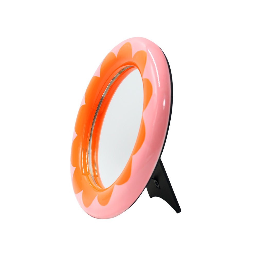 Miroir à reflets floraux Lorena
