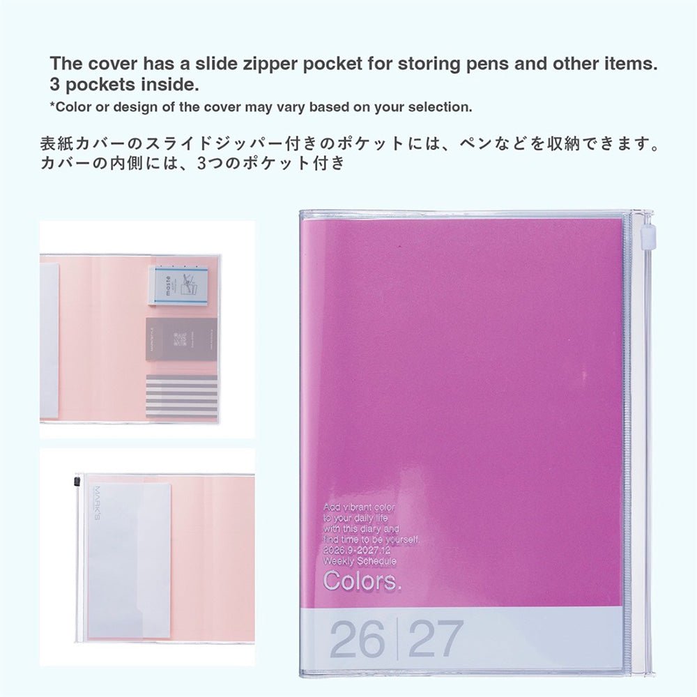 2027 Diary A5 Colors Mint