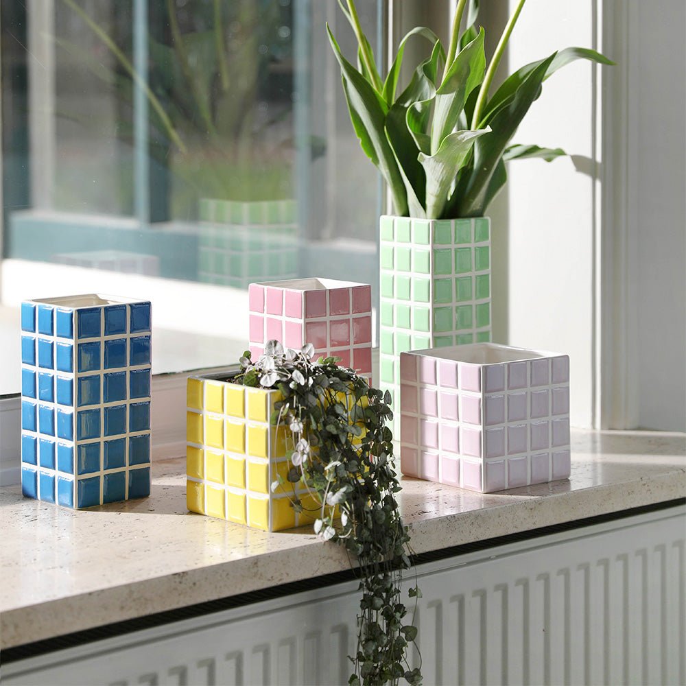 Planter Tile Yellow
