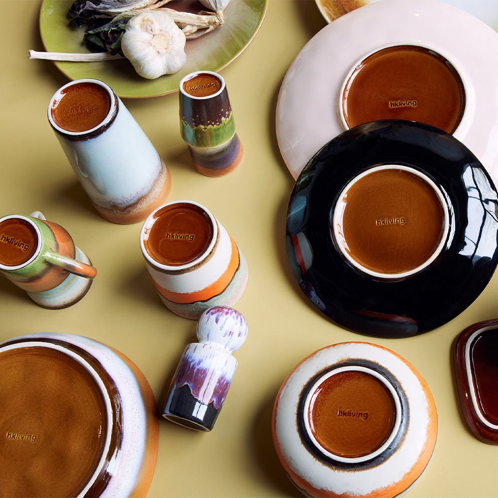 70s Ceramics: Latte Mugs - Clash