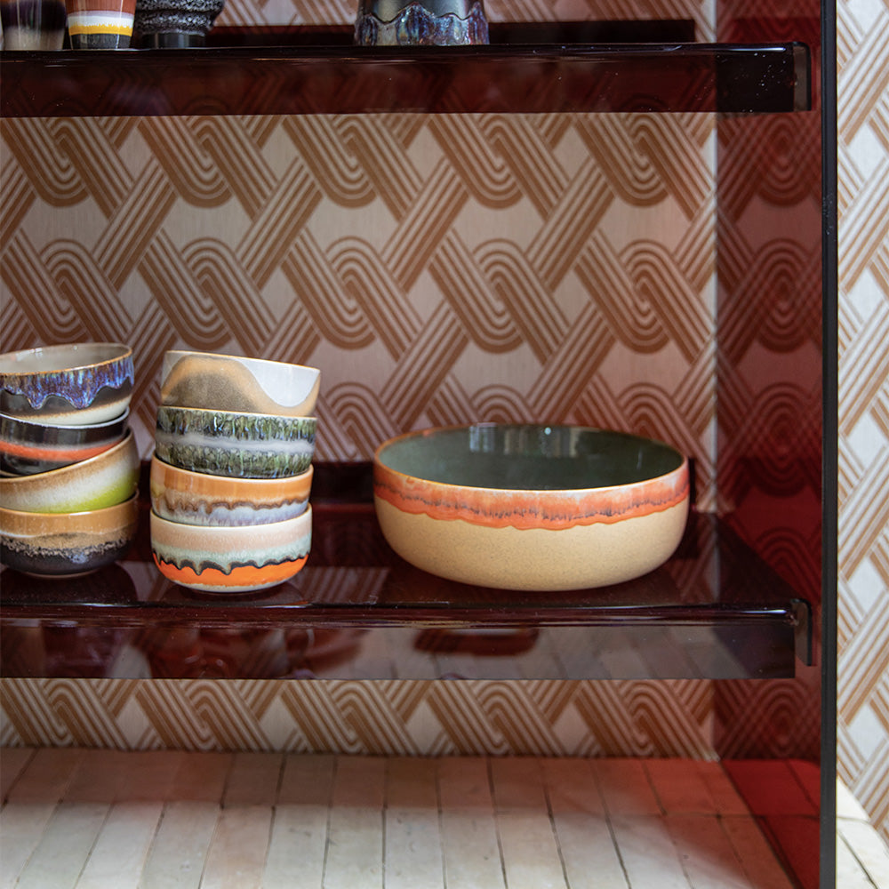 70s Ceramics: Dessert Bowls - Reef (set of 4)