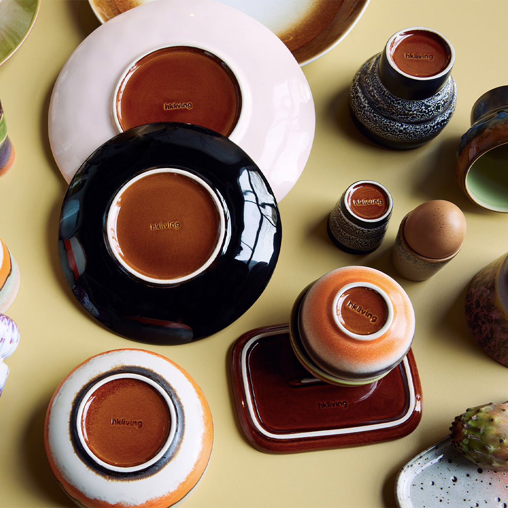70s Ceramics: Dessert Bowls - Reef (set of 4)